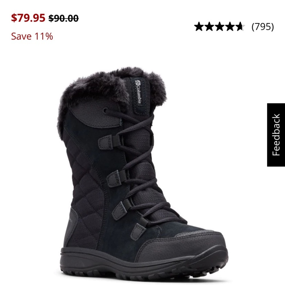 NWT Columbia ice maiden winter snow boots